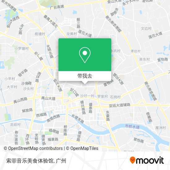 索菲音乐美食体验馆地图