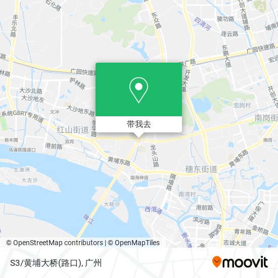 S3/黄埔大桥(路口)地图