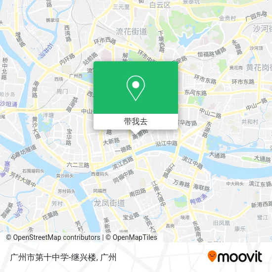 广州市第十中学-继兴楼地图