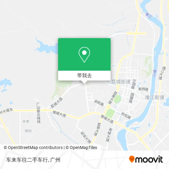 车来车往二手车行地图