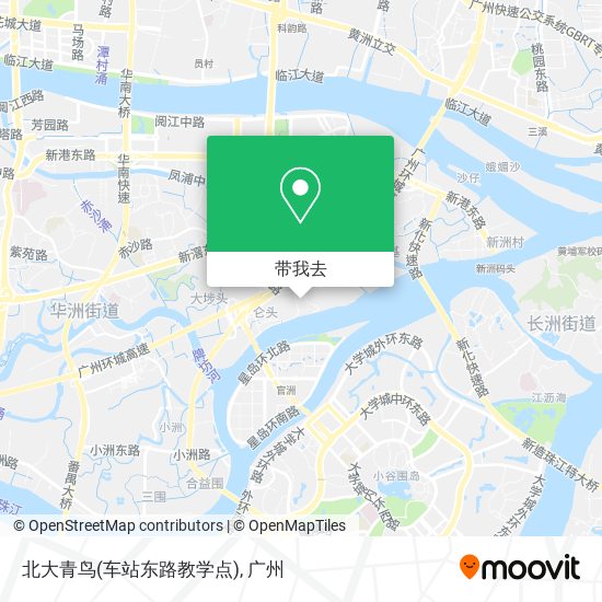 北大青鸟(车站东路教学点)地图