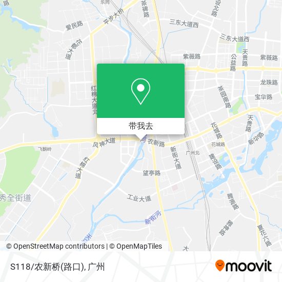S118/农新桥(路口)地图