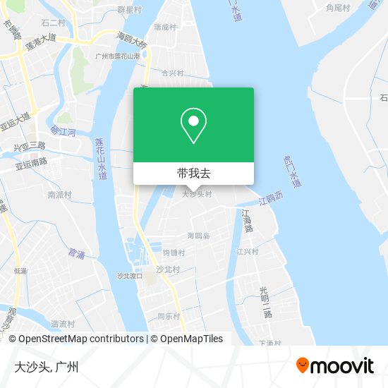 大沙头地图