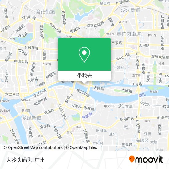 大沙头码头地图
