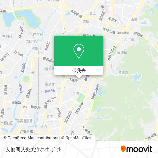 艾俪阁艾灸美疗养生地图