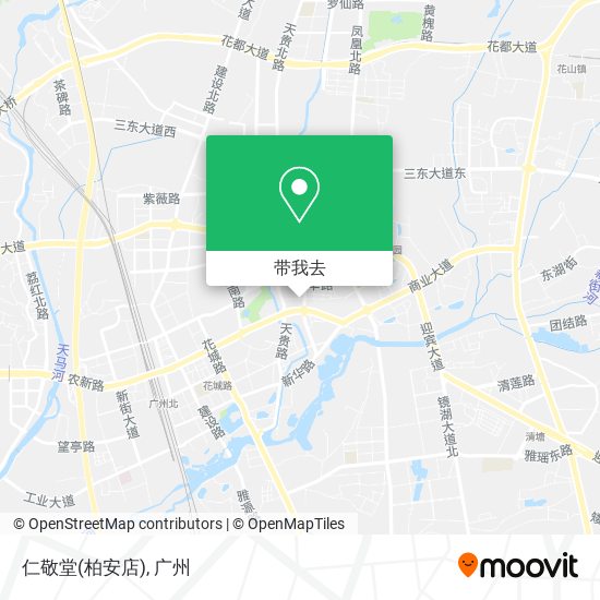 仁敬堂(柏安店)地图