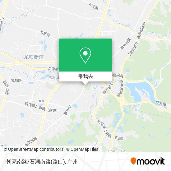 朝亮南路/石湖南路(路口)地图