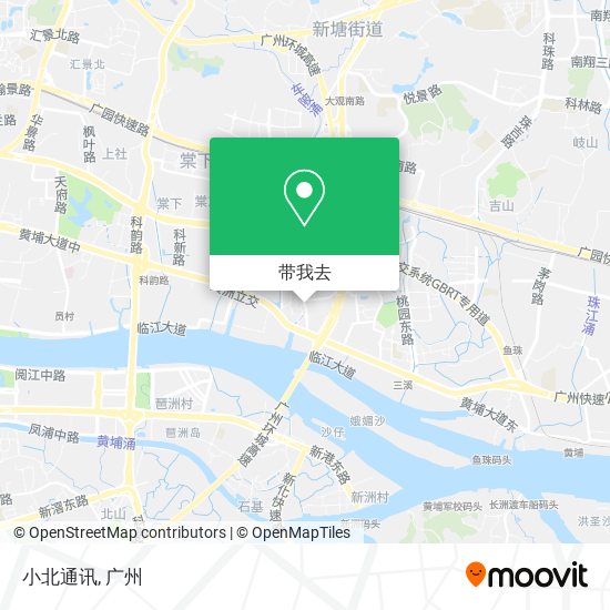 小北通讯地图