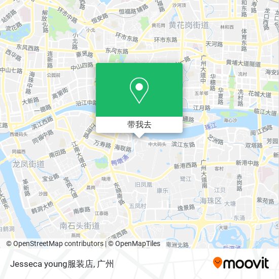 Jesseca young服装店地图