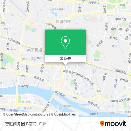 智汇商务园-B南门地图