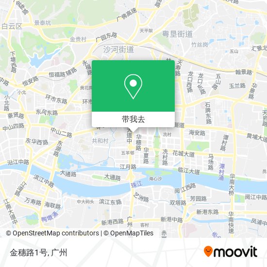 金穗路1号地图