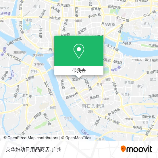 英华妇幼日用品商店地图