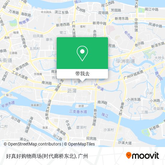 好真好购物商场(时代廊桥东北)地图