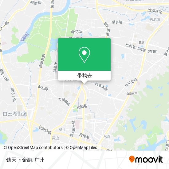 钱天下金融地图