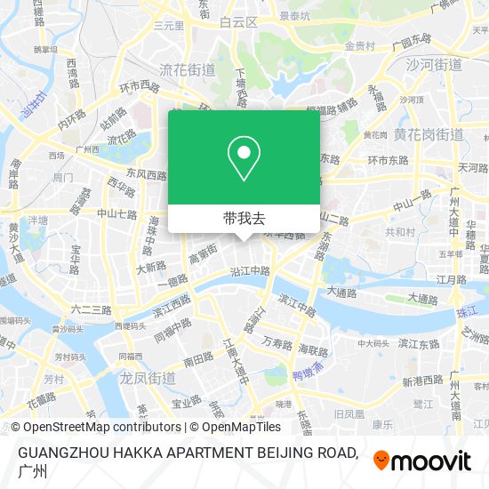 GUANGZHOU HAKKA APARTMENT BEIJING ROAD地图