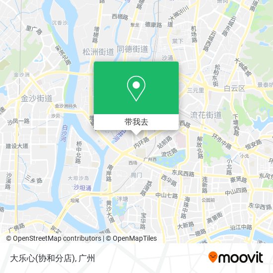 大乐心(协和分店)地图