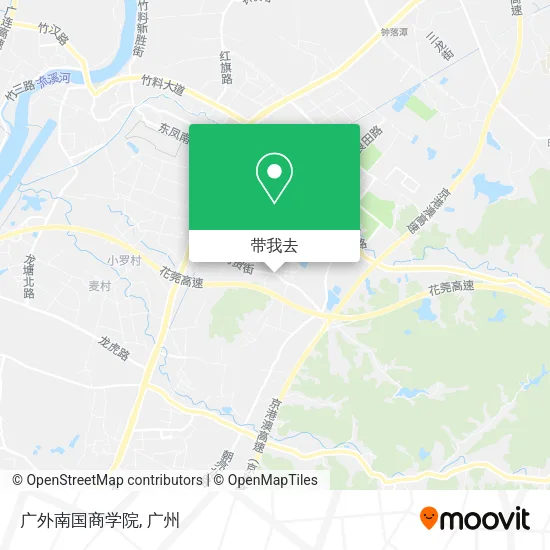 广外南国商学院地图