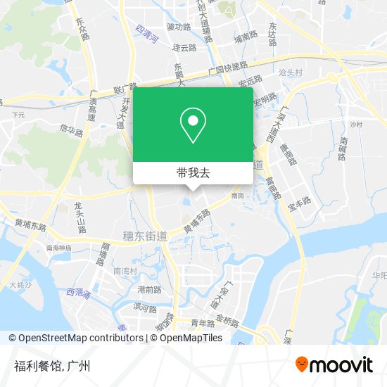 福利餐馆地图