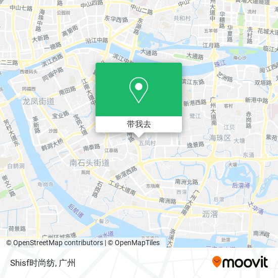 Shisf时尚纺地图