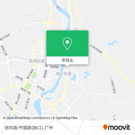 纺织路/竹园路(路口)地图