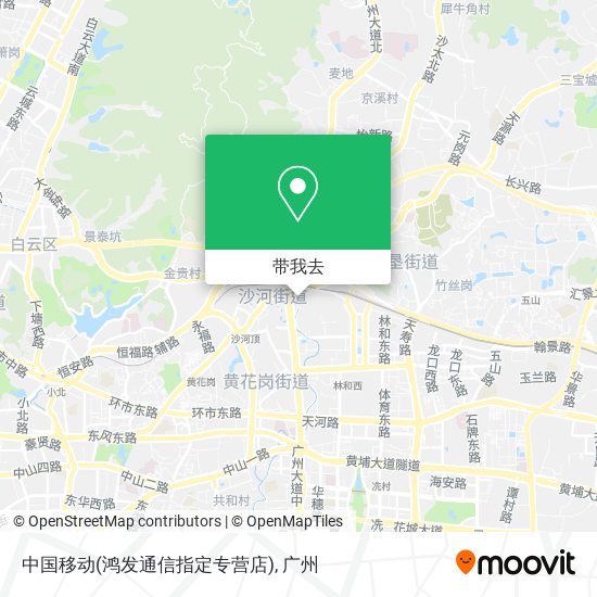 中国移动(鸿发通信指定专营店)地图