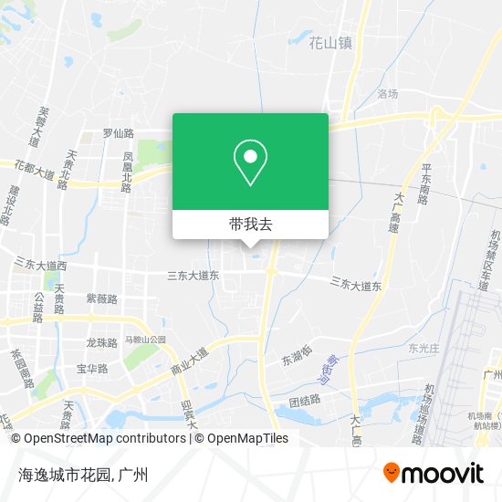 海逸城市花园地图