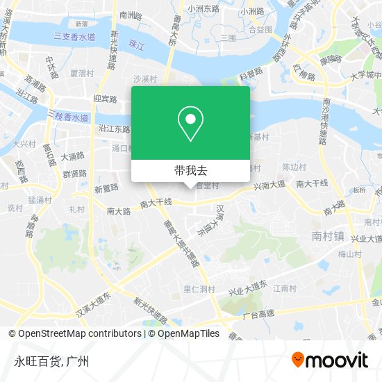 永旺百货地图