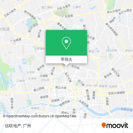 信联地产地图