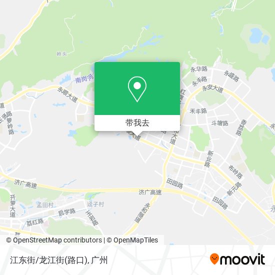 江东街/龙江街(路口)地图