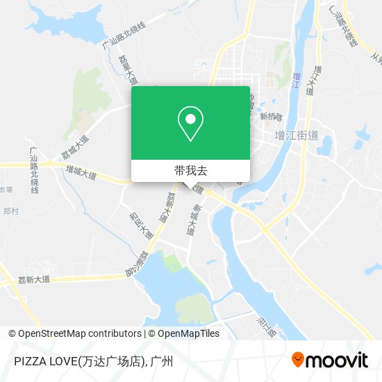 PIZZA LOVE(万达广场店)地图