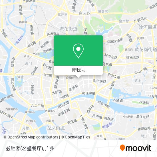 必胜客(名盛餐厅)地图