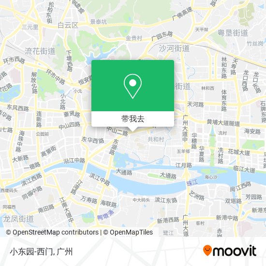 小东园-西门地图