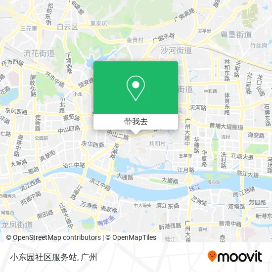 小东园社区服务站地图