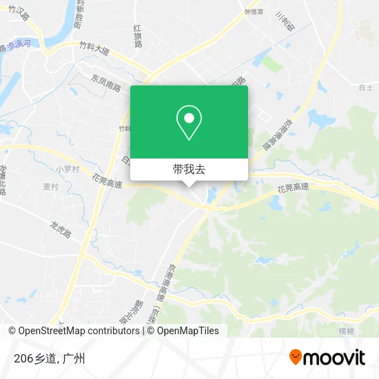 206乡道地图