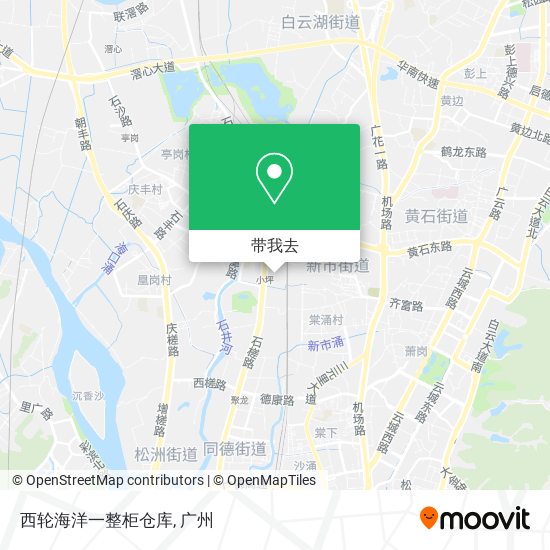 西轮海洋一整柜仓库地图