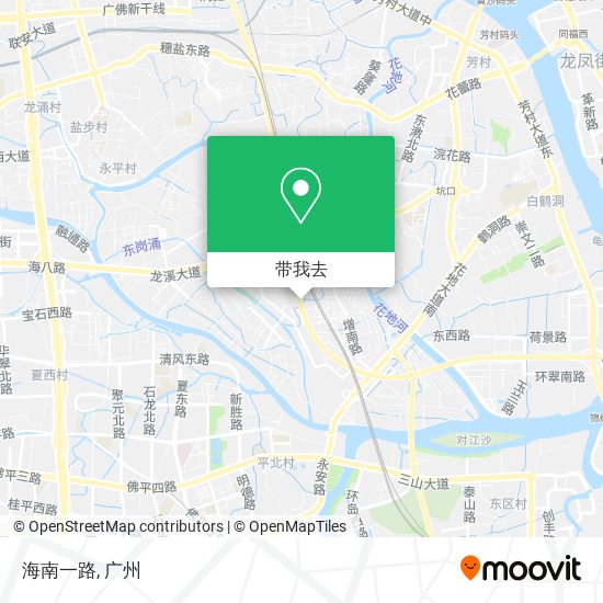 海南一路地图