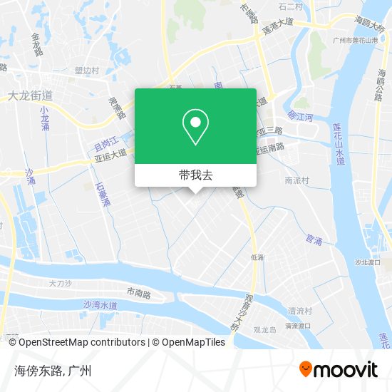 海傍东路地图