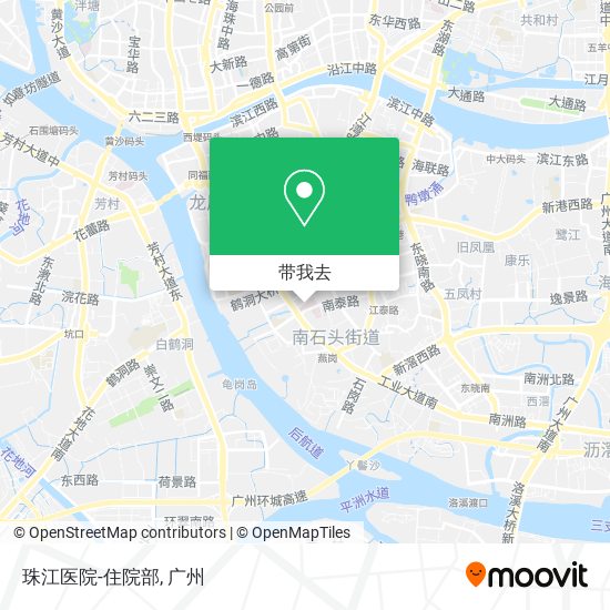 珠江医院-住院部地图
