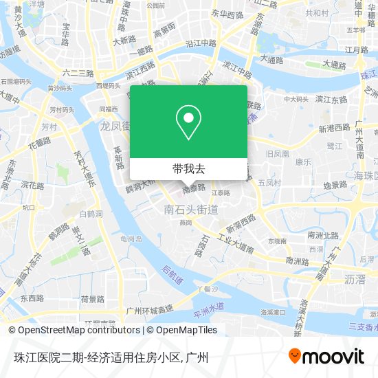 珠江医院二期-经济适用住房小区地图