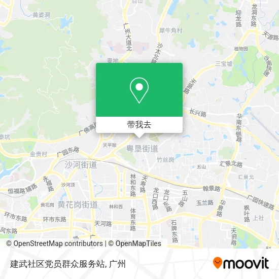 建武社区党员群众服务站地图