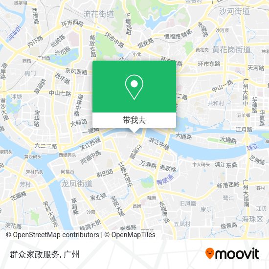 群众家政服务地图