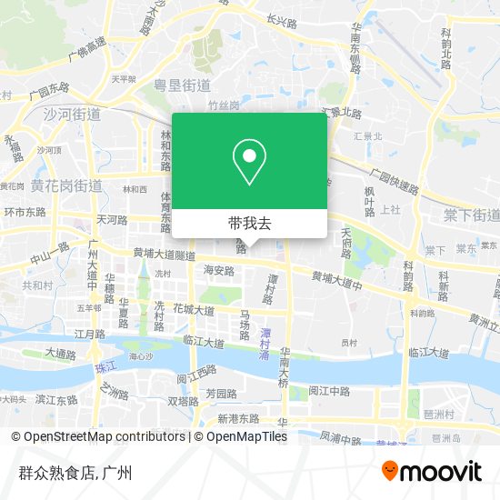 群众熟食店地图