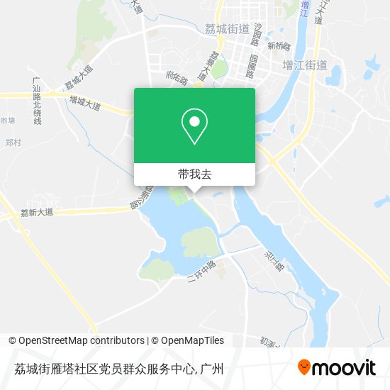 荔城街雁塔社区党员群众服务中心地图