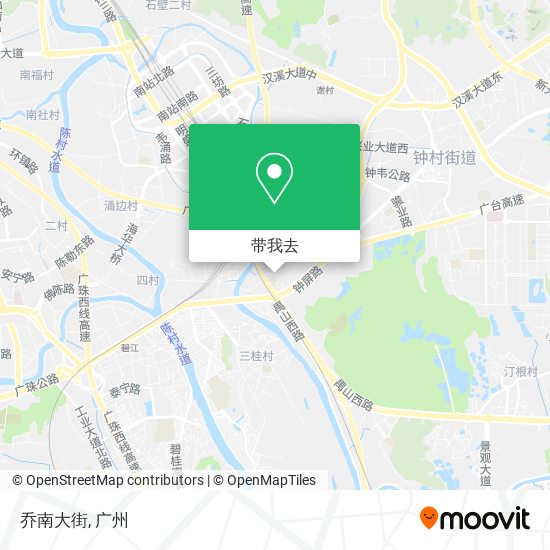 乔南大街地图