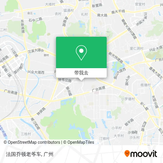 法国乔顿老爷车地图