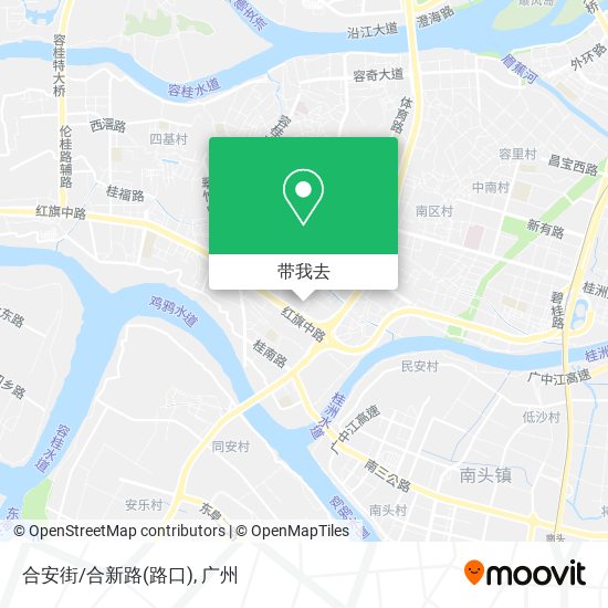 合安街/合新路(路口)地图