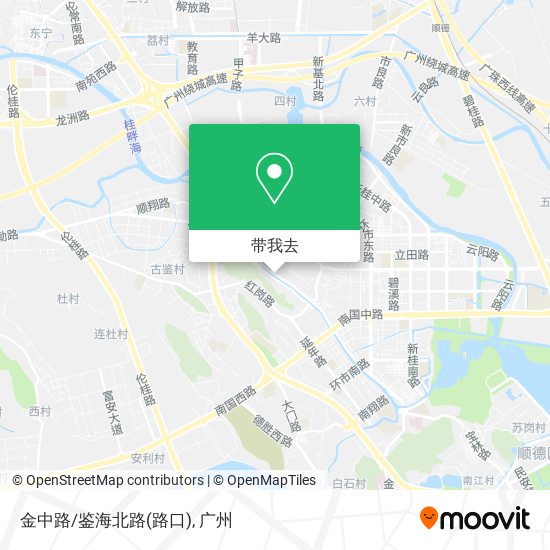 金中路/鉴海北路(路口)地图