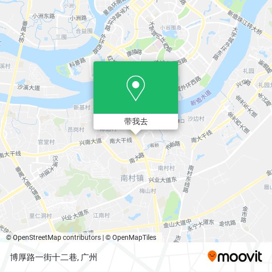博厚路一街十二巷地图