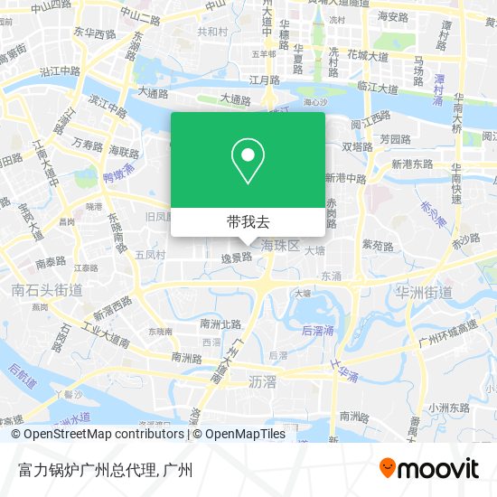 富力锅炉广州总代理地图