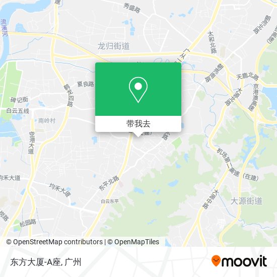 东方大厦-A座地图